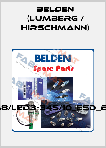 ASBM8/LED3-345/10_ESD_BOSCH Belden (Lumberg / Hirschmann)