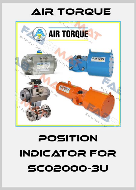 position indicator for SC02000-3U Air Torque