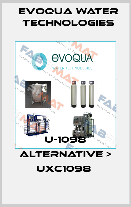 U-1098 ALTERNATIVE > UXC1098  Evoqua Water Technologies