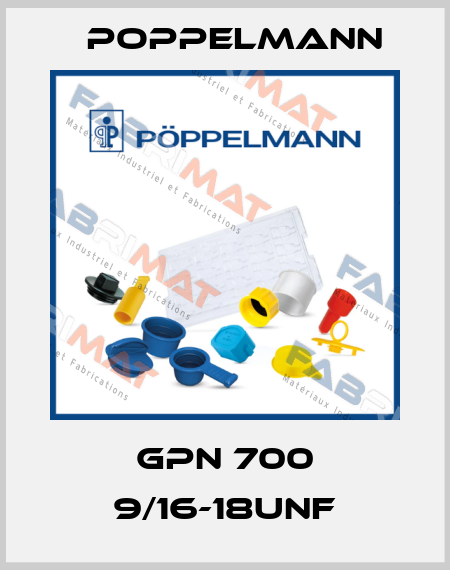 GPN 700 9/16-18UNF Poppelmann