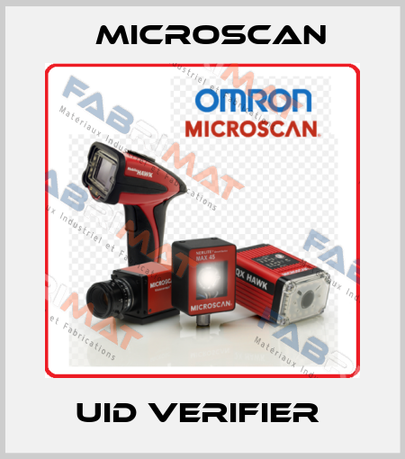 UID Verifier  Microscan