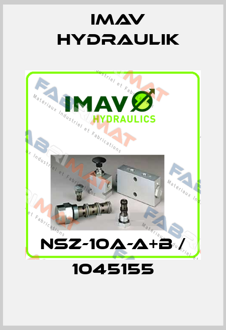 NSZ-10A-A+B / 1045155 IMAV Hydraulik