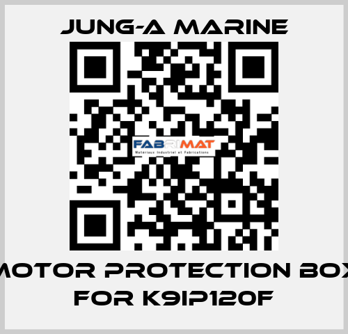 motor protection box for K9IP120F JUNG-A MARINE