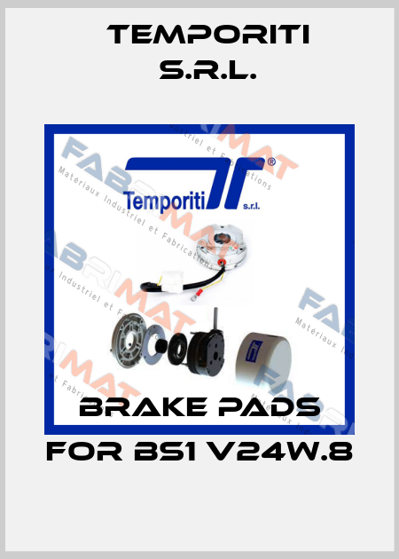 brake pads for BS1 V24W.8 Temporiti s.r.l.