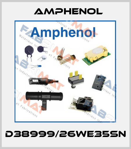 D38999/26WE35SN Amphenol