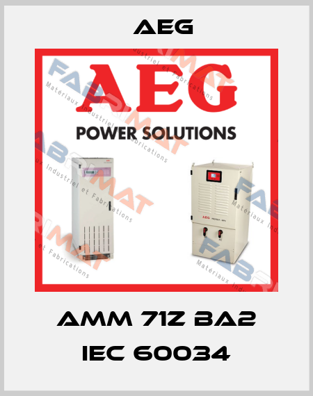 AMM 71Z BA2 IEC 60034 AEG