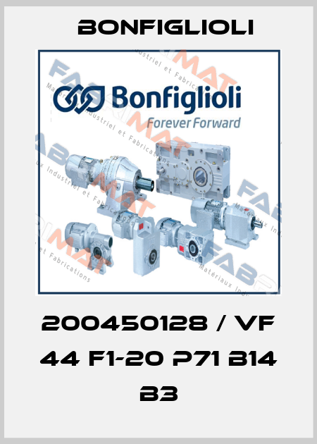 200450128 / VF 44 F1-20 P71 B14 B3 Bonfiglioli