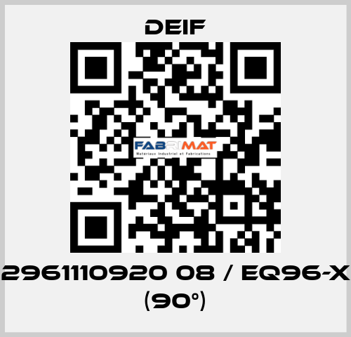 2961110920 08 / EQ96-x (90°) Deif