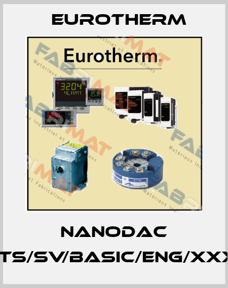NANODAC VH/C/X/LDD/XX/TS/SV/BASIC/ENG/XXX/XXXXX/XX/XX Eurotherm