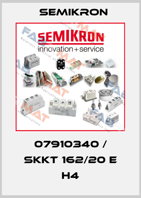 07910340 / SKKT 162/20 E H4 Semikron