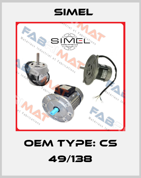 OEM Type: CS 49/138 Simel