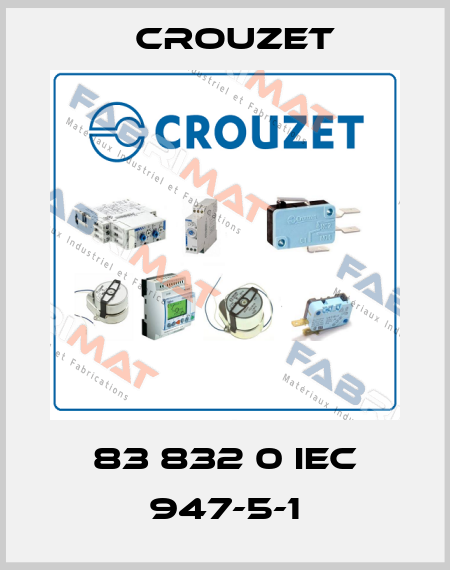 83 832 0 IEC 947-5-1 Crouzet