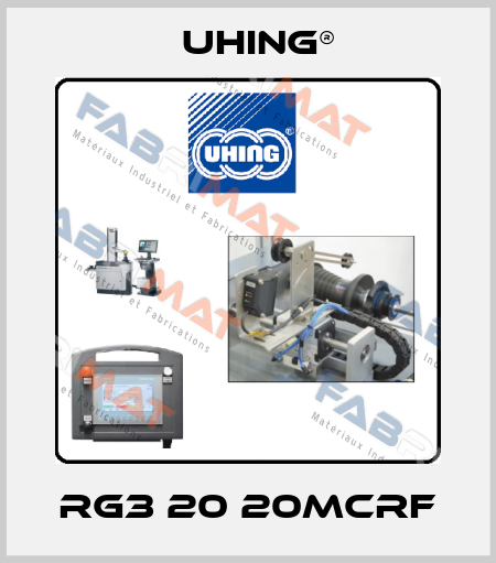 RG3 20 20MCRF Uhing®