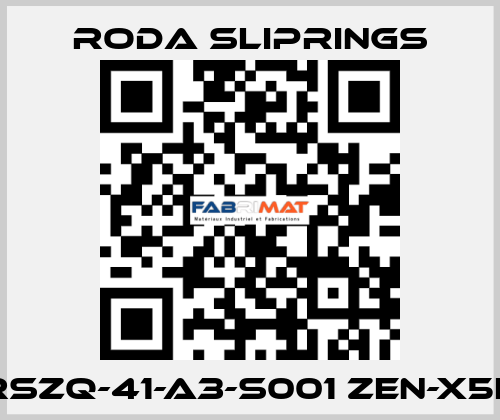 RSZQ-41-A3-S001 ZEN-X5H Roda Sliprings