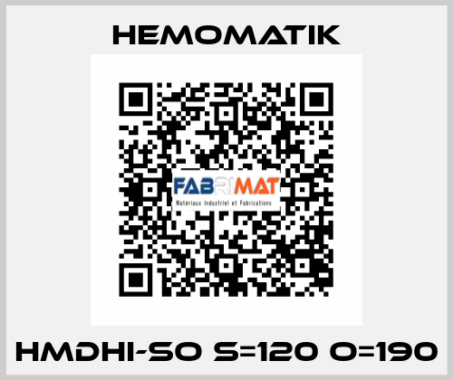 HMDHI-SO S=120 O=190 Hemomatik
