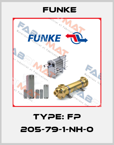 Type: FP 205-79-1-NH-0 Funke