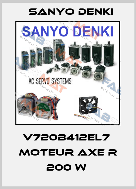V720B412EL7  MOTEUR AXE R 200 W  Sanyo Denki