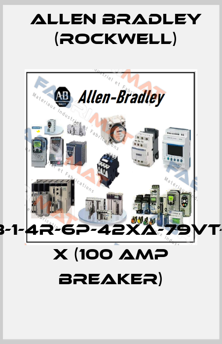 2113B-CDB-1-4R-6P-42XA-79VT-750S-901 X (100 amp breaker) Allen Bradley (Rockwell)