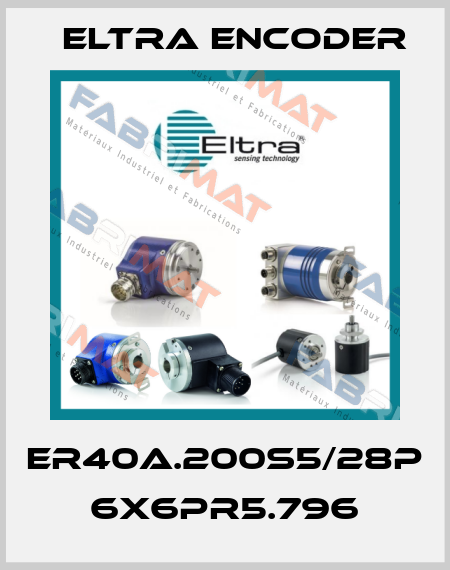 ER40A.200S5/28P 6X6PR5.796 Eltra Encoder