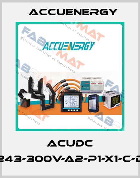 AcuDC 243-300V-A2-P1-X1-C-D Accuenergy