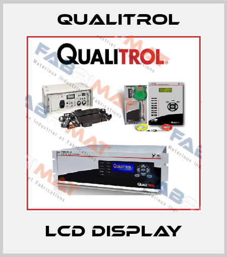LCD display Qualitrol