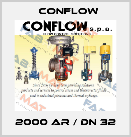 2000 AR / DN 32 CONFLOW