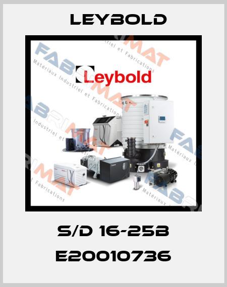 S/D 16-25B E20010736 Leybold