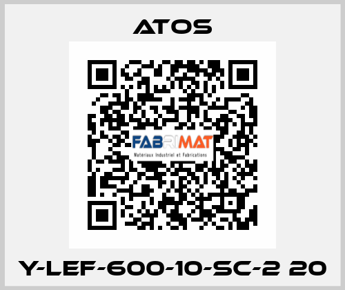 Y-LEF-600-10-SC-2 20 Atos