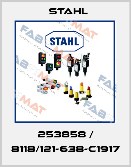253858 / 8118/121-638-C1917 Stahl