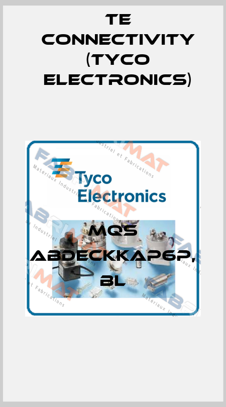 MQS ABDECKKAP6P, BL TE Connectivity (Tyco Electronics)