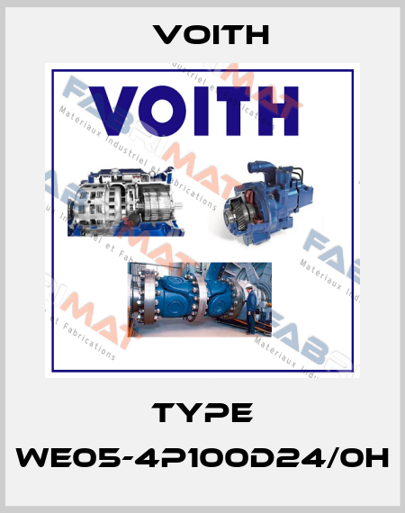 Type WE05-4P100D24/0H Voith