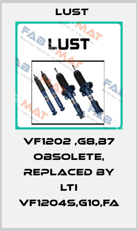 VF1202 ,G8,B7 obsolete, replaced by LTI VF1204S,G10,FA Lust