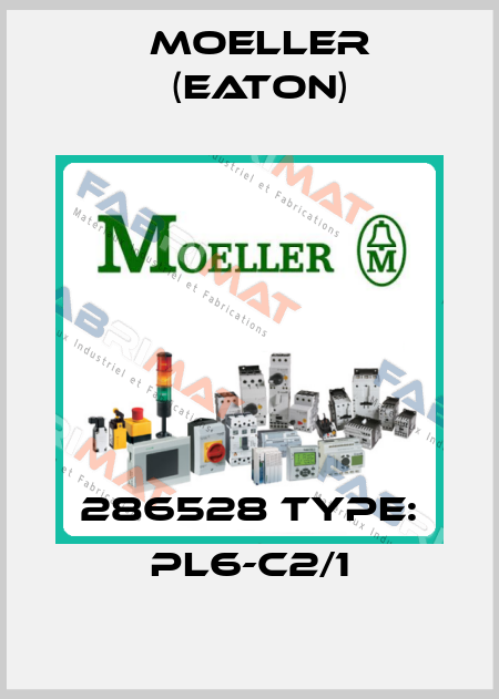286528 Type: PL6-C2/1 Moeller (Eaton)