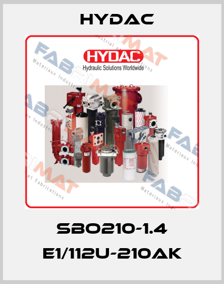 SBO210-1.4 E1/112U-210AK Hydac