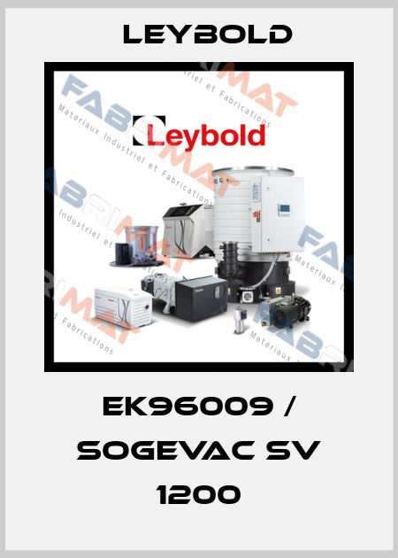 EK96009 / SOGEVAC SV 1200 Leybold