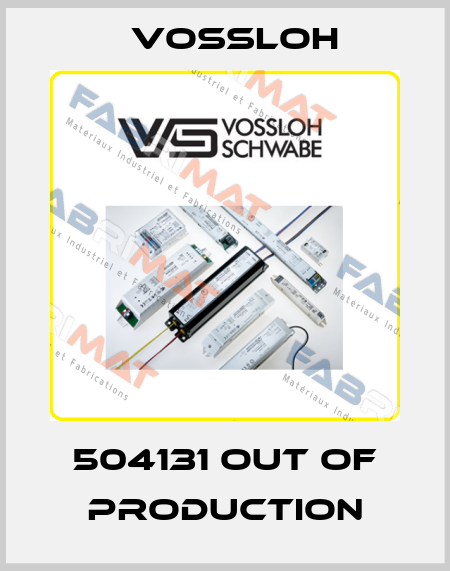 504131 out of production Vossloh