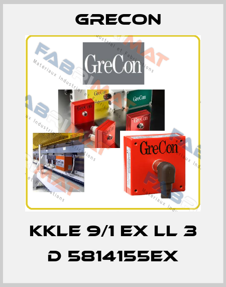 KKLE 9/1 Ex ll 3 D 5814155EX Grecon