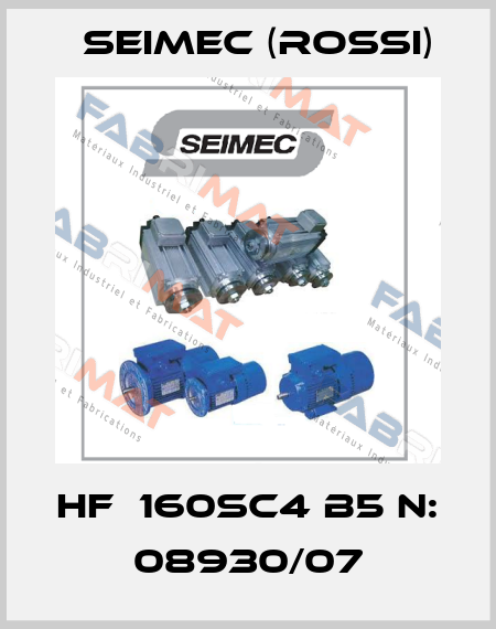 HF  160SC4 B5 N: 08930/07 Seimec (Rossi)