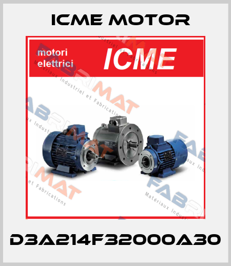 D3A214F32000A30 Icme Motor