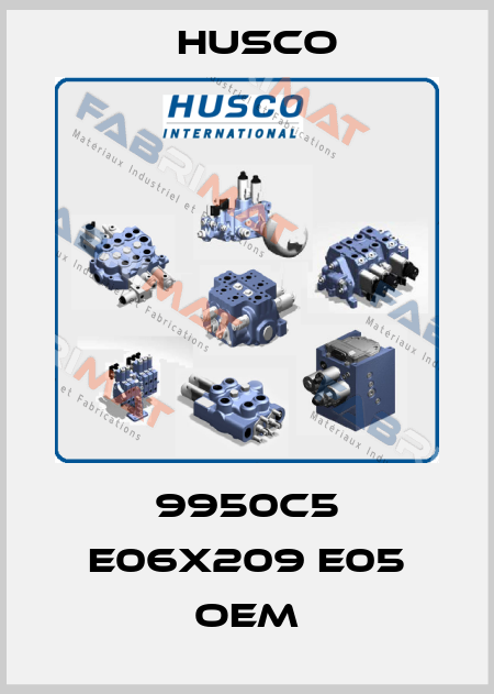 9950C5 E06X209 E05 OEM Husco