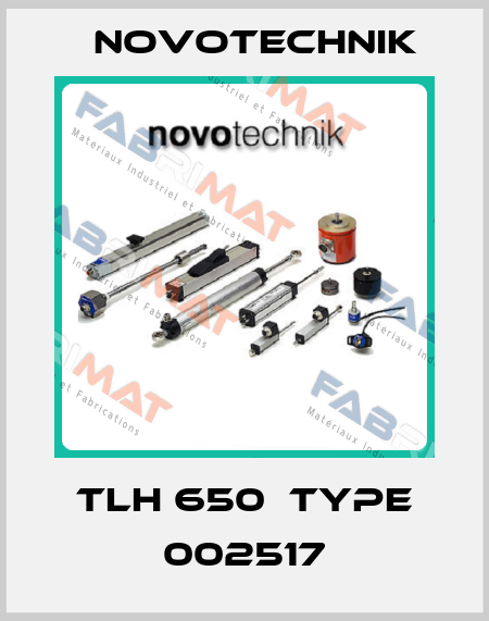 TLH 650  TYPE 002517 Novotechnik