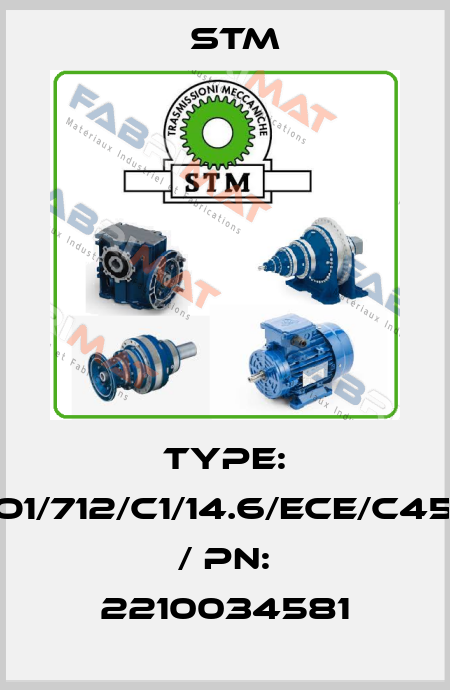 Type: RXO1/712/C1/14.6/ECE/C45/M1 / PN: 2210034581 Stm