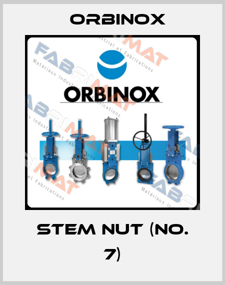 Stem Nut (No. 7) Orbinox