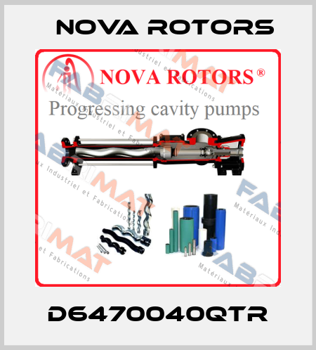 D6470040QTR Nova Rotors