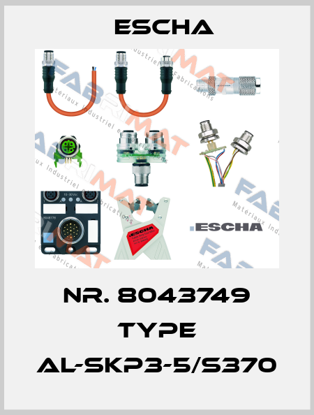 Nr. 8043749 Type AL-SKP3-5/S370 Escha