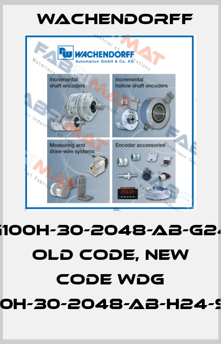WDG100H-30-2048-AB-G24-S3 old code, new code WDG 100H-30-2048-AB-H24-S3 Wachendorff