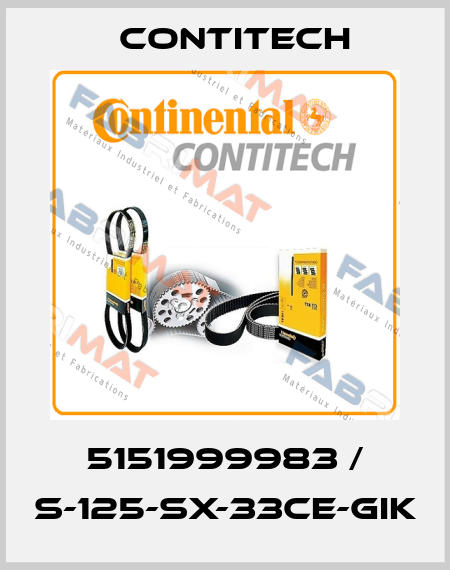5151999983 / S-125-SX-33CE-GIK Contitech
