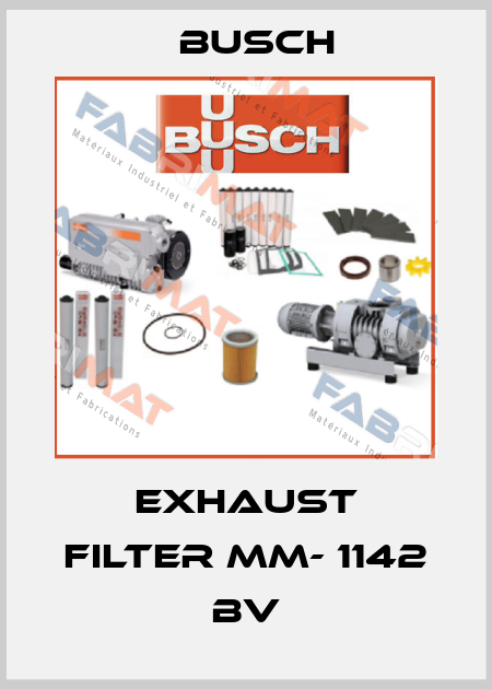 Exhaust Filter MM- 1142 BV Busch