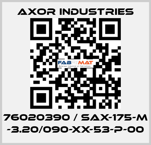 76020390 / SAX-175-M -3.20/090-XX-53-P-00 Axor Industries