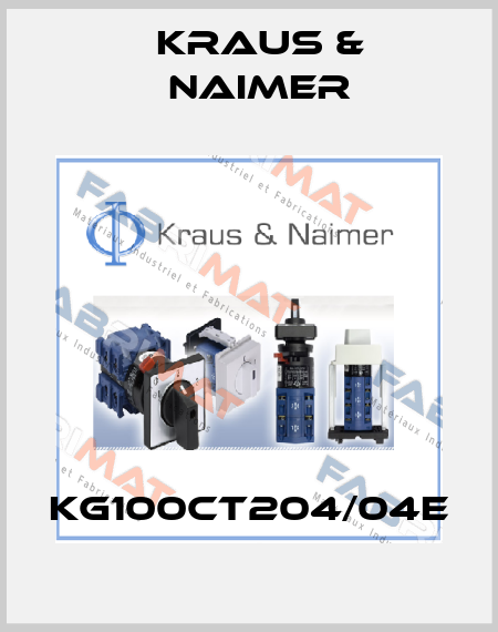 KG100CT204/04E Kraus & Naimer